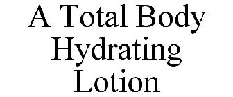 A TOTAL BODY HYDRATING LOTION