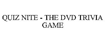 QUIZ NITE - THE DVD TRIVIA GAME