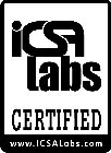 ICSA LABS CERTIFIED WWW.ICSALABS.COM