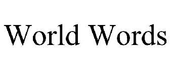 WORLD WORDS