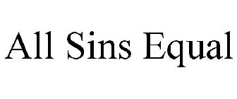 ALL SINS EQUAL