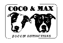 COCO & MAX DOGGIE DISTINCTIONS