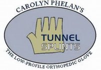CAROLYN PHELAN'S TUNNEL SPLINTS THE LOW-PROFILE ORTHOPEDIC GLOVE