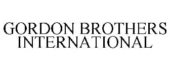 GORDON BROTHERS INTERNATIONAL
