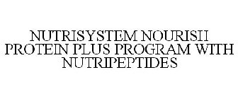 NUTRISYSTEM NOURISH PROTEIN PLUS PROGRAM WITH NUTRIPEPTIDES