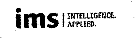 IMS INTELLIGENCE. APPLIED.