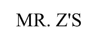 MR. Z'S