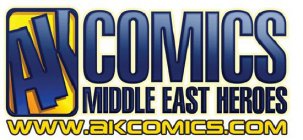 AK COMICS MIDDLE EAST HEROS WWW.AKCOMICS.COM