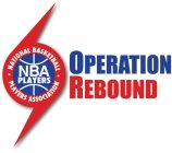 OPERATION REBOUND NBA PLAYERS NATIONAL · BASKETBALL · PLAYERS ASSOCIATION