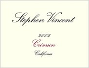 STEPHEN VINCENT 2002 CRIMSON CALIFORNIA