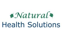 NATURAL HEALTH SOLUTIONS