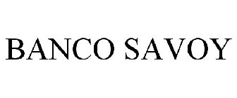 BANCO SAVOY