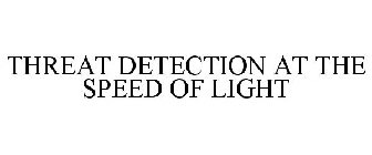 THREAT DETECTION AT THE SPEED OF LIGHT