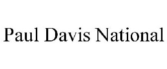 PAUL DAVIS NATIONAL