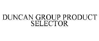 DUNCAN GROUP PRODUCT SELECTOR