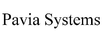 PAVIA SYSTEMS