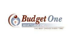 BUDGET ONE MORTGAGE INC. THE BEST CHOICE EVERY TIME!