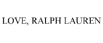 LOVE, RALPH LAUREN