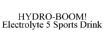 HYDRO-BOOM! ELECTROLYTE 5 SPORTS DRINK