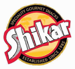 SHIKAR SPECIALITY GOURMET SNACKS ESTABLISHED SINCE 1985