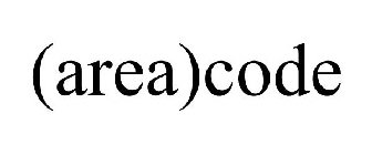 (AREA)CODE