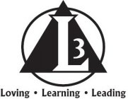 L3 LOVING · LEARNING · LEADING