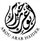 ABOU ARAB HAIDER