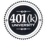 401(K) UNIVERSITY