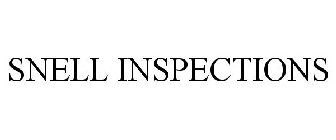SNELL INSPECTIONS