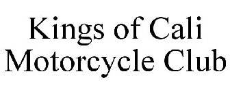 KINGS OF CALI MOTORCYCLE CLUB