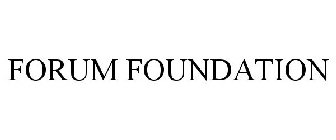 FORUM FOUNDATION