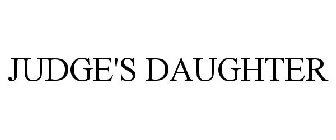 JUDGE'S DAUGHTER