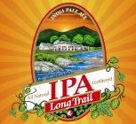 LONG TRAIL IPA ALL NATURAL UNFILTERED INDIA PALE ALE BRIDGEWATER CORNERS, VERMONT