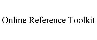 ONLINE REFERENCE TOOLKIT