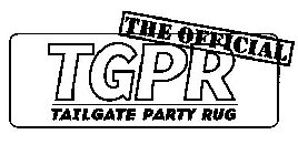 THE OFFICIAL TGPR TAILGATE PARTY RUG