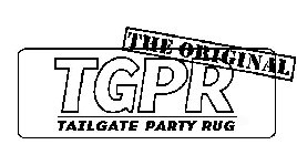 THE ORIGINAL TGPR TAILGATE PARTY RUG