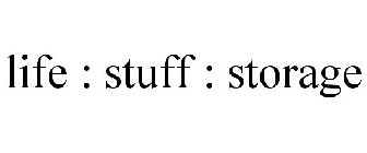 LIFE : STUFF : STORAGE