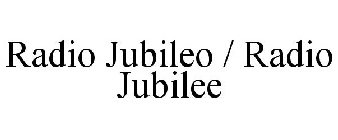 RADIO JUBILEO / RADIO JUBILEE