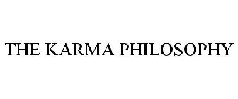 THE KARMA PHILOSOPHY