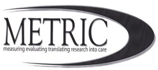 METRIC MEASURING EVALUATING TRANSLATING RESEARCH INTO CARE