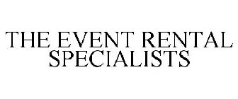 THE EVENT RENTAL SPECIALISTS