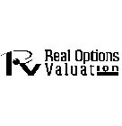 ROV REAL OPTIONS VALUATION