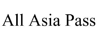 ALL ASIA PASS