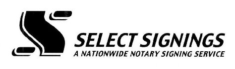 S SELECT SIGNINGS A NATIONWIDE NOTARY SIGNING SERVICE