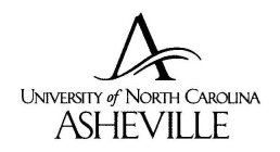 A UNIVERSITY OF NORTH CAROLINA ASHEVILLE