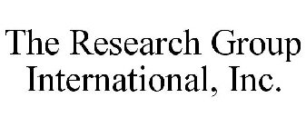 THE RESEARCH GROUP INTERNATIONAL, INC.