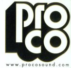PRO CO WWW.PROCOSOUND.COM