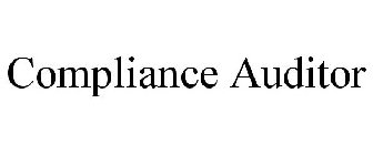 COMPLIANCE AUDITOR