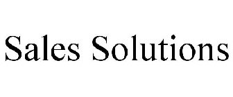 SALES SOLUTIONS