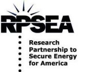 RPSEA RESEARCH PARTNERSHIP TO SECURE ENERGY FOR AMERICA